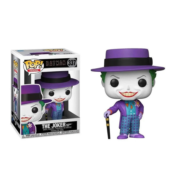 NEW Funko POP! Heroes Batman The JOKER (Batman 1989) # 337 Vinyl Figure - Picture 1 of 8